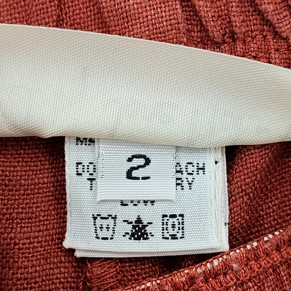 Dress to Kill by Jane Mohr 100% Linen Vintage Bloomers Style Pants Lagenlook - Picture 6 of 7